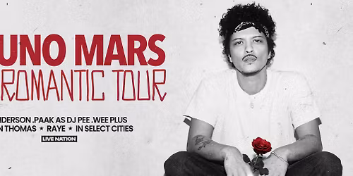 Bruno Mars Mexico City Tickets