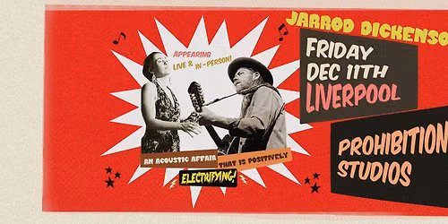 Jarrod Dickenson - Small Talk Tour LIVERPOOL