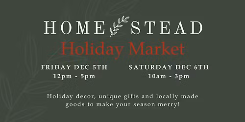 HOMESTEAD Holiday Market