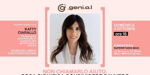"Non chiamarlo aiuto. Cosa significa condividere davvero la genitorialit\u00e0"