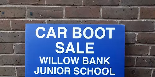 Willow Bank Junior School Car Boot Sale