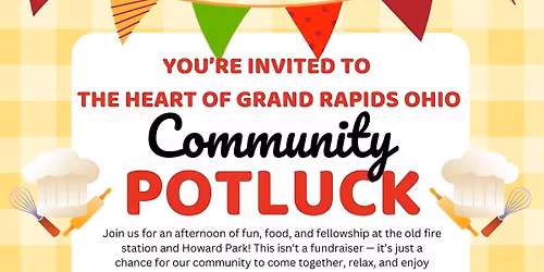The Heart of Grand Rapids Annual Community Potluck