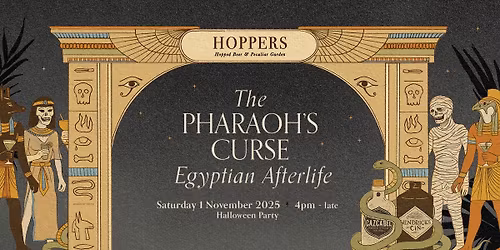 The Pharaoh's Curse - Egyptian Afterlife Halloween Party