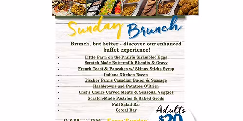 Sunday Brunch Buffet 