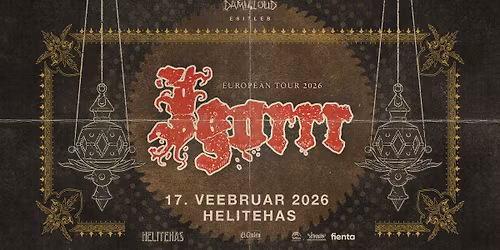Igorrr (FR) + support \u2022 17.02 \u2022 Helitehas