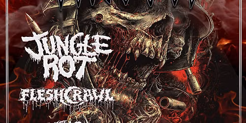 Vader, Jungle Rot, Fleshcrawl and Trash Panda at Come and Take It Live!