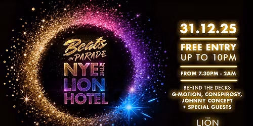 Beats on Parade: NYE 2025 Takeover at The Lion