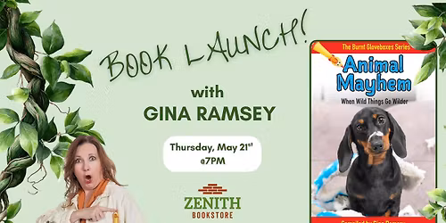 Book Launch - Gina Ramsey with Animal Mayhem