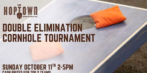 Double Elimination Cornhole Tournament