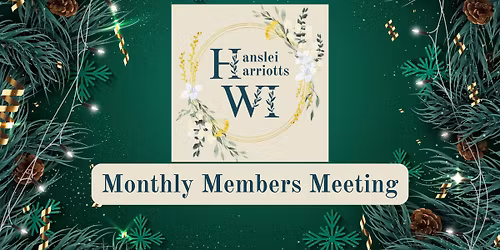 Hanslei Harriotts WI Members Meeting