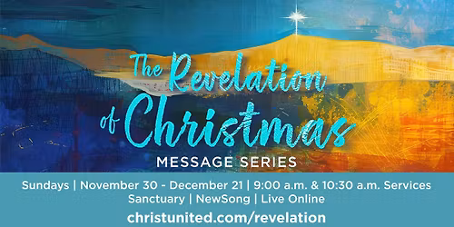 The Revelation of Christmas Message Series