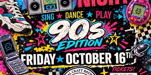 90's Music Bingo Night@ Local Craft Beer Tehachapi