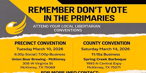 County Convention - Spring Creek Barbeque McKinney