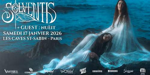 SOLVENTIS + guest : Nu\u00e8it \/\/ Paris, Les Caves Saint-Sabin