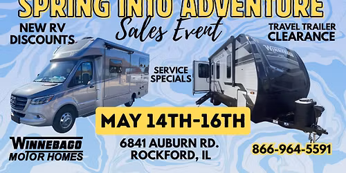 Spring Into Adventure Sales Event