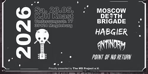The MD Project e.V - Knastgig Vol. 10