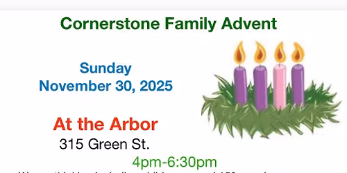 Cornerstone Family Advent Celebration