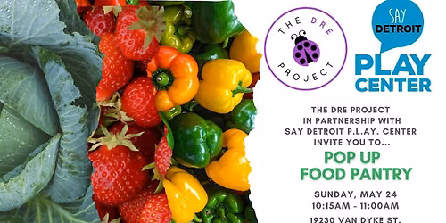 FREE FRESH FOOD PANTRY hosted by The DRE Project