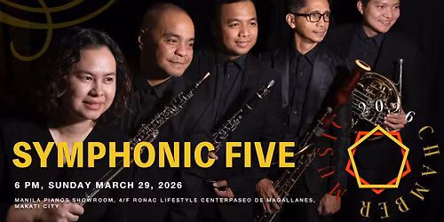 CHAMBER MUSIC 2026 - SYMPHONIC FIVE