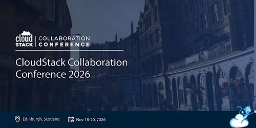 CloudStack Collaboration Conference 2026