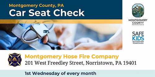 Car Seat Check - Norristown - October 7