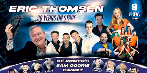 Eric Thomsen 30 years on stage
