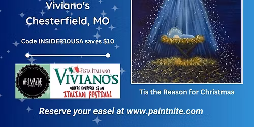 12\/06\/2025 Paint Nite at Viviano\u2019s in Chesterfield, MO