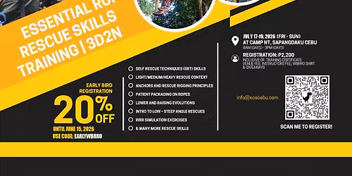Wilderness Basic Rope Rescue Operations (W.B.R.R.O.) - BATCH 2