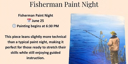 Fisherman Paint Night at The Taube