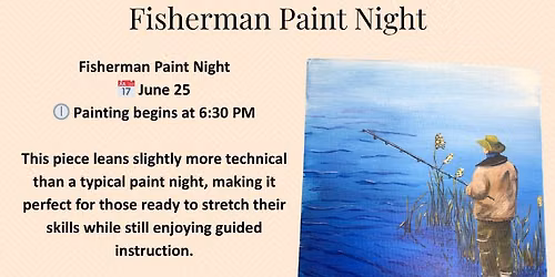 Fisherman Paint Night at The Taube