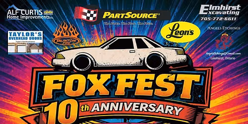 10th ANNIVERSARY FOXFEST (CAR SHOW)