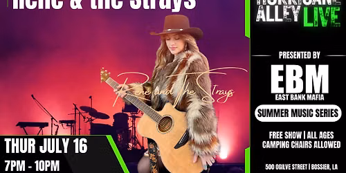 Hurricane Alley LIVE Presents: Ren\u00e9 and the Strays 