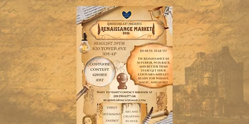Renaissance Market at KindredHeart!
