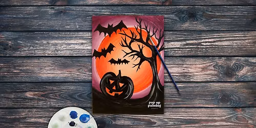 Halloween Paint Night at Bobby Byrnes