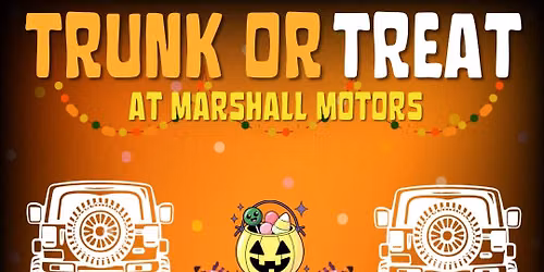 Trunk or Treat at Marshall Motors