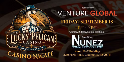 Lucky Pelican Casino Night Fundraiser
