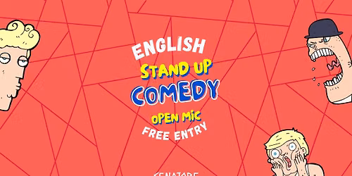 ENGLISH STAND-UP COMEDY \ud83c\udfa4\ud83c\uddec\ud83c\udde7 OPEN MIC