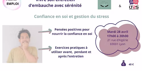Atelier : Confiance en soi en entretien de recrutement 