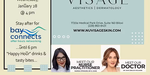 Ribbon Cutting for NuVisage Aesthetics and Dermatology!
