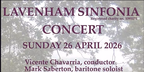 Lavenham Sinfonia Concert