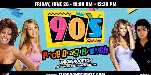 90s Pride Drag Brunch - Minneapolis
