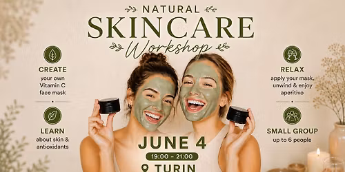 NATURAL SKINCARE WORKSHOP | Create you own Vitamin C Mask