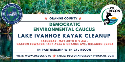 CFL RECON Lake Ivanhoe Cleanup + OC DEC