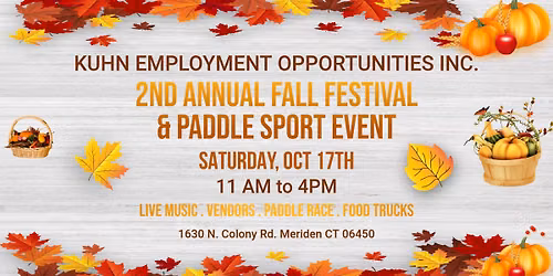 Kuhn's 2nd Annual Fall Festival & Paddle Sport Event