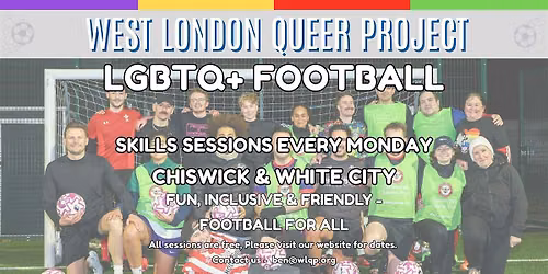 All Gender LGBTQ+ Football Sessions (Chiswick)