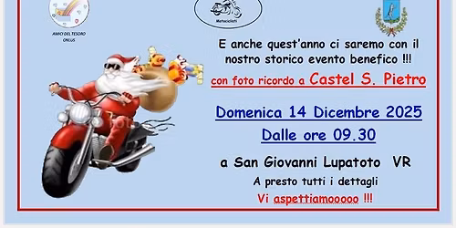 Babbi Natale in Moto 2025