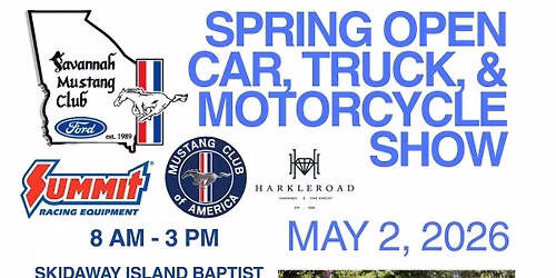 Spring Open Car, Truck, & Motorcycle Show
