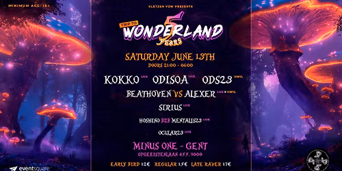 5 years of Trip To Wonderland 