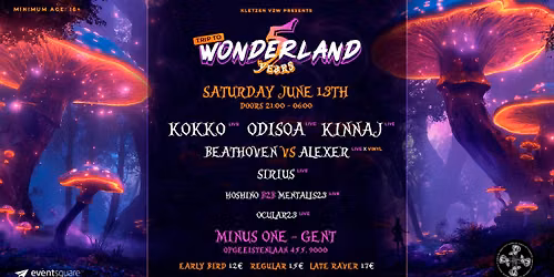5 years of Trip To Wonderland 