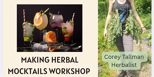 Making Herbal Mocktails Workshop